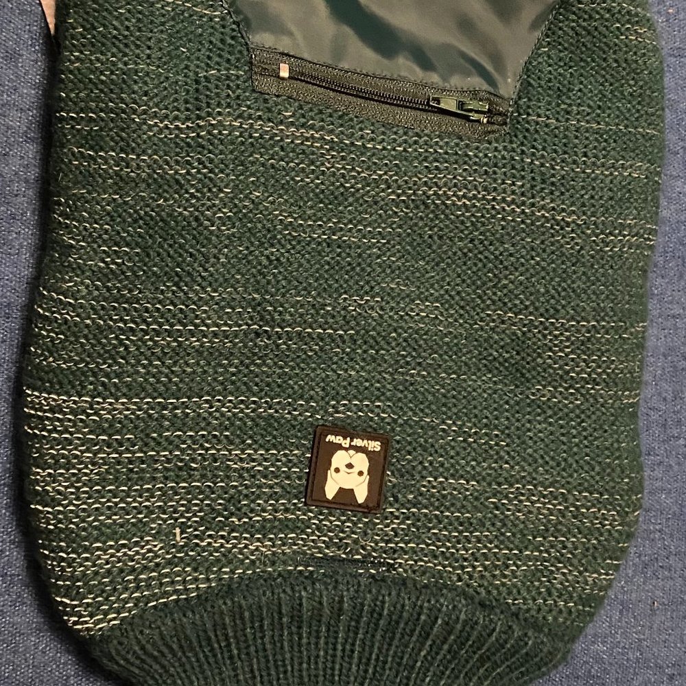 Small Teal Dog Jacket/Sweater NWT